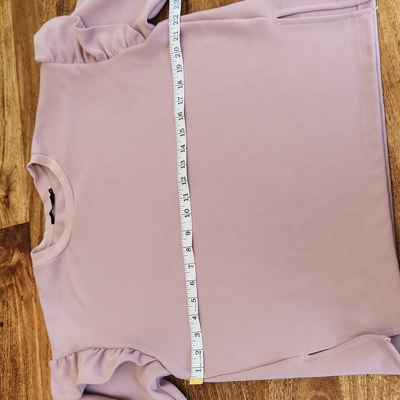 {TOPTEN} Sweatshirt pale pink color Size Small - Picture 8 of 9